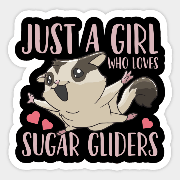 Sugar Glider Sugar Glider Lover Sticker by CreativeGiftShop